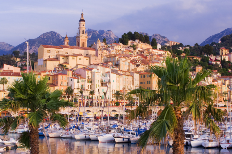 Menton, Lazurowe Wybrzeże, Francja Menton, Lazurowe Wybrzeże, Francja