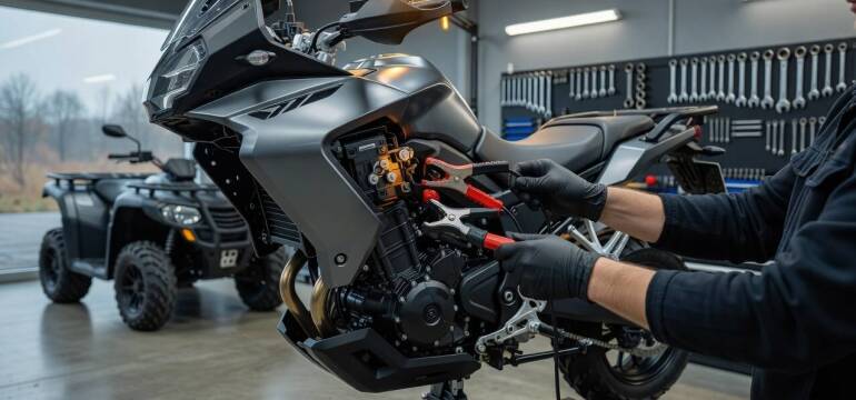 Jak przygotować motocykl, skuter i quad do zimowego postoju na wilgotnym Pomorzu