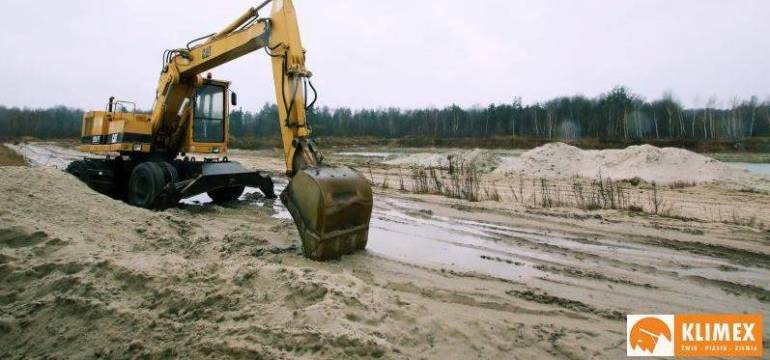 Duży wybór materiałów sypkich oraz kompleksowe usługi ziemne w ofercie firmy Klimex!