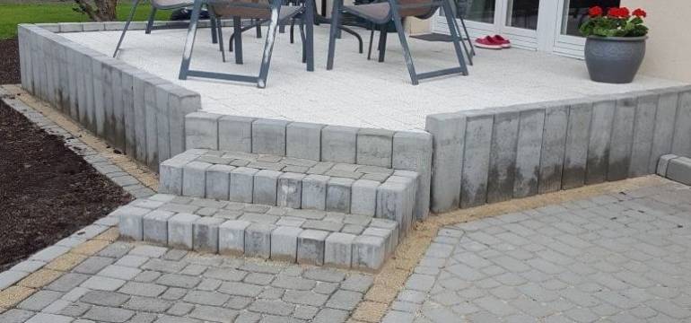 Taras z kostki brukowej z firmą Konkret Mariusz Działak