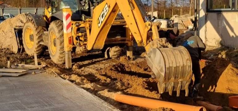 Budowa sieci i przyłączy wodno-kanalizacyjnych w ofercie firmy SGWP Łukasz Gosz