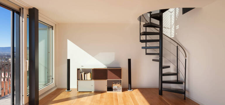 Деревянные винтовые лестницы