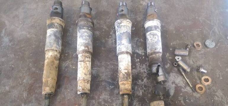 Demontaż zapieczonych wtryskiwaczy – usługi firmy Quick Spark Szczecin
