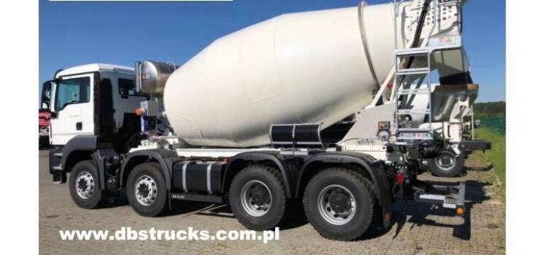 Betonomieszarki na sprzedaż – czym kierować się przy zakupie? DBS Trucks