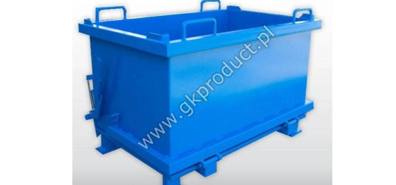 Kontenery stalowe i palety o różnych parametrach od firmy GK Product – niezawodne rozwiązania dla przemysłu