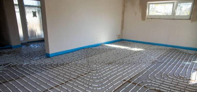 Ogrzewanie podłogowe w wykonaniu firmy Instalmen Usługi Instalacyjno-budowlane Ewa Kordys-Żak