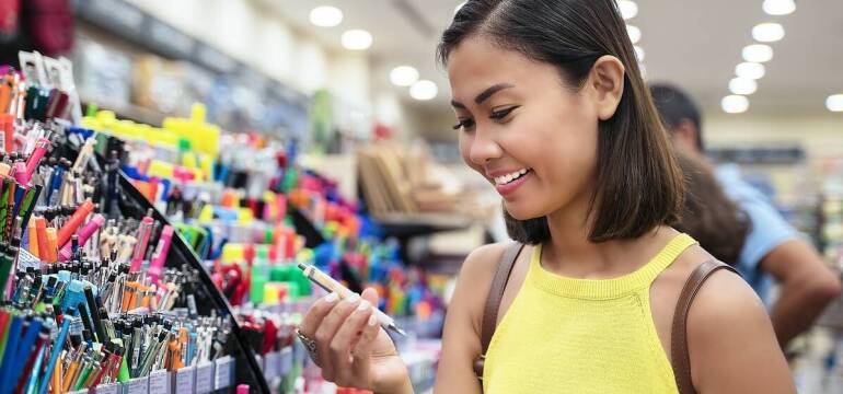 Tekturowe regały w kosmetykach – Opakomax