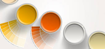 Wyjątkowe kolory farb lateksowych w mieszalni hurtowni budowlanej CEBIKO