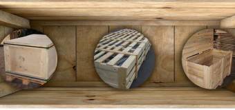 Drewniane skrzynie w ofercie przedsiębiorstwa Drewnopak