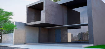 Beton architektoniczny na elewacji od Transkom Robert Białdyga