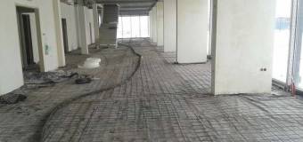 Zbrojenie - jeden z najważniejszych elementów posadzek betonowych, wykonywanych maszynowo przez firmę Damiana Wojasa