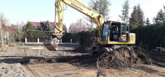 Wykopy pod szamba i przydomowe oczyszczalnie z firmą Diger
