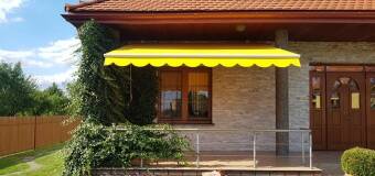 Markizy pionowe i markizy tarasowe w ofercie Saloniku Przesłon Okiennych