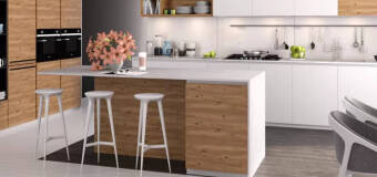 Fronty fornirowane: elegancja i trwałość w jednym z firmy Fabryka Frontów Meblowych Wiech