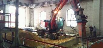 Likwidacja posadzek i żelbetonu - Arnold Hall Kędzierzyn-Koźle