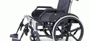 Lekki składany wózek inwalidzki elektryczny - Nati-Med